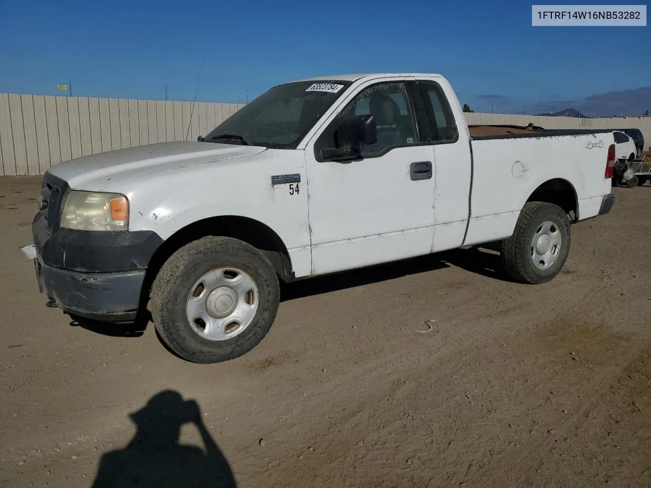 1FTRF14W16NB53282 2006 Ford F150