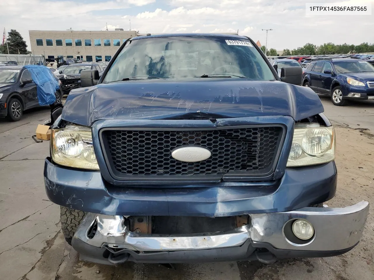 2006 Ford F150 VIN: 1FTPX14536FA87565 Lot: 63791774