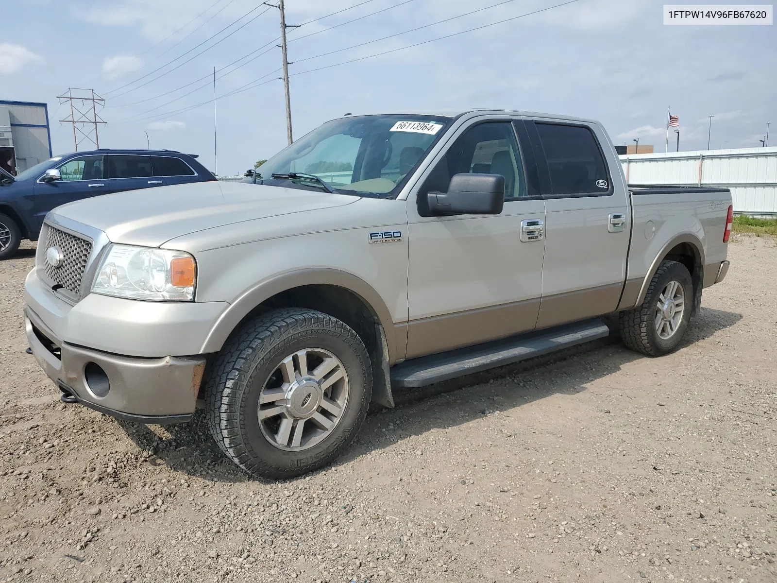 2006 Ford F150 Supercrew VIN: 1FTPW14V96FB67620 Lot: 66113964