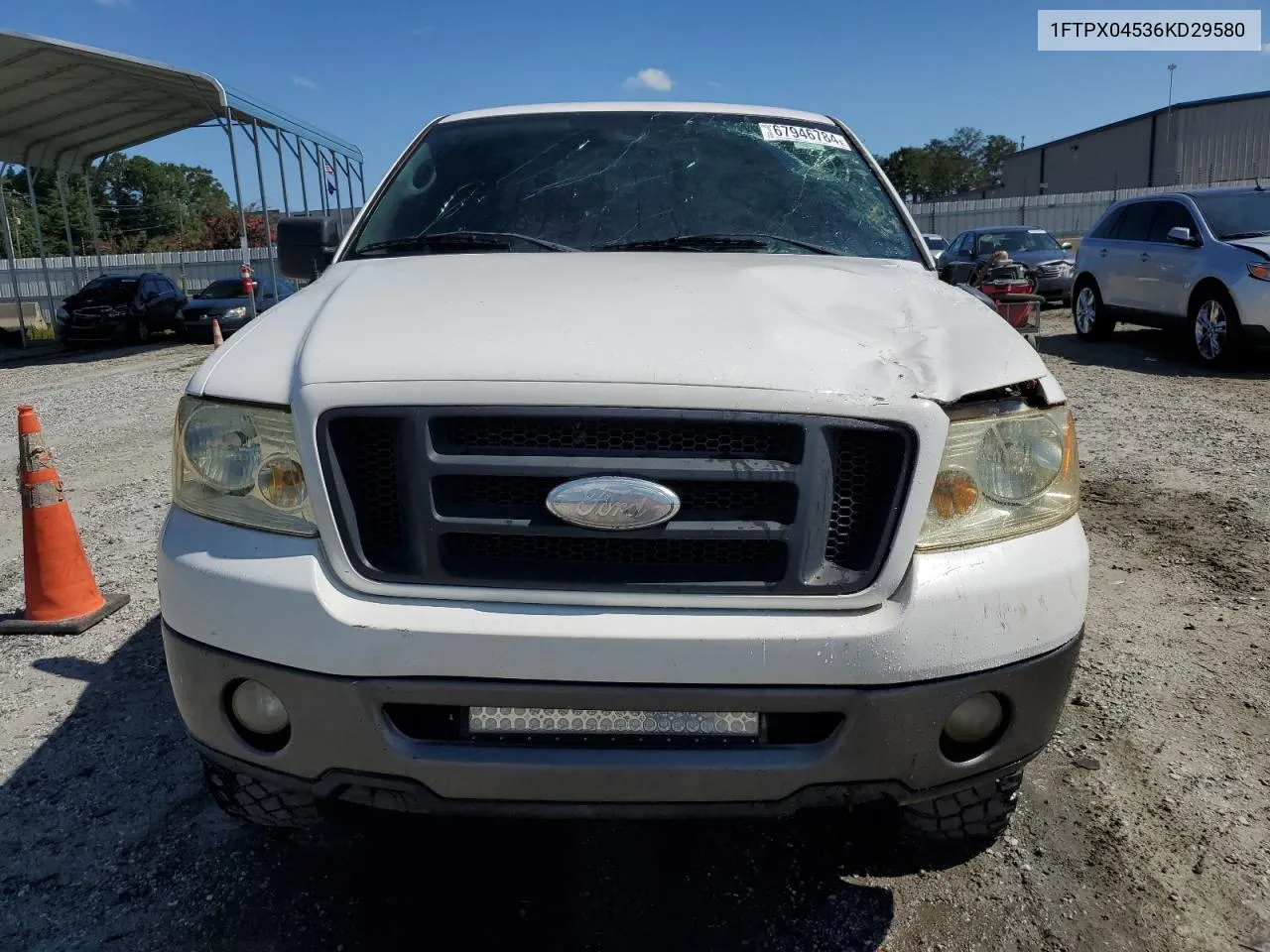 2006 Ford F150 VIN: 1FTPX04536KD29580 Lot: 67946784