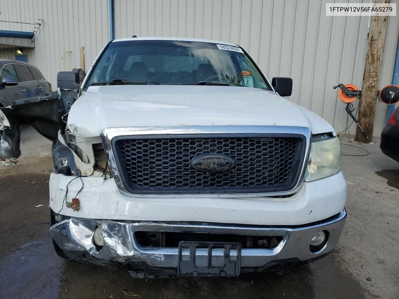 2006 Ford F150 Supercrew VIN: 1FTPW12V56FA65279 Lot: 68024604