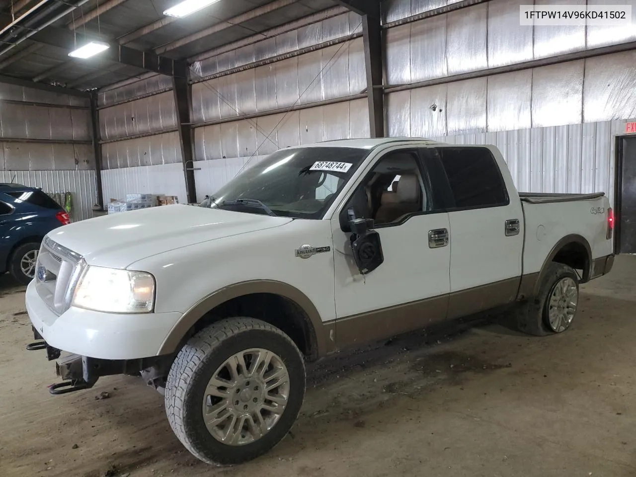 2006 Ford F150 Supercrew VIN: 1FTPW14V96KD41502 Lot: 68748744