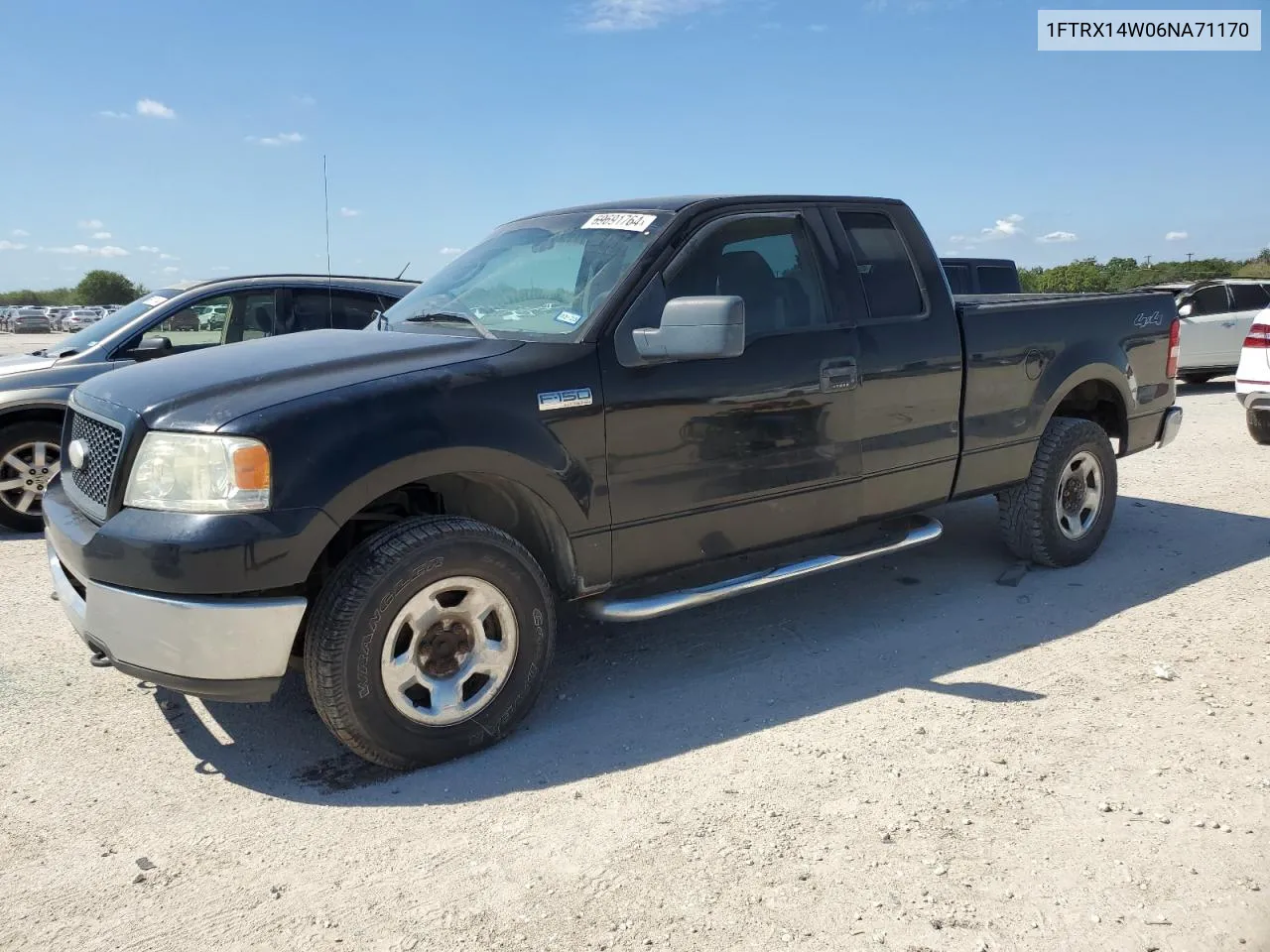 2006 Ford F150 VIN: 1FTRX14W06NA71170 Lot: 69691764