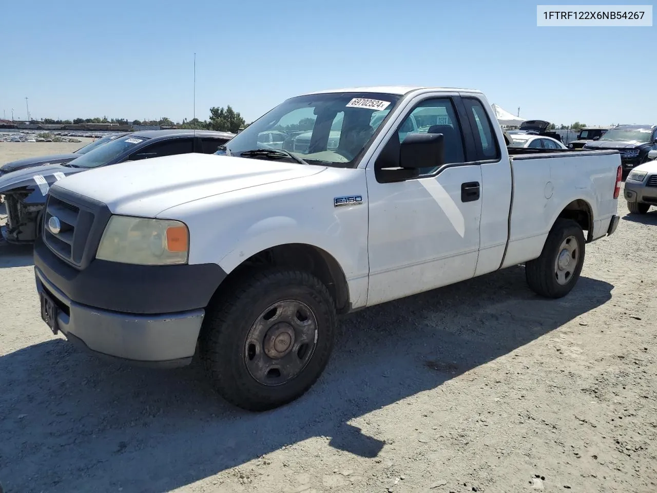 2006 Ford F150 VIN: 1FTRF122X6NB54267 Lot: 69702524