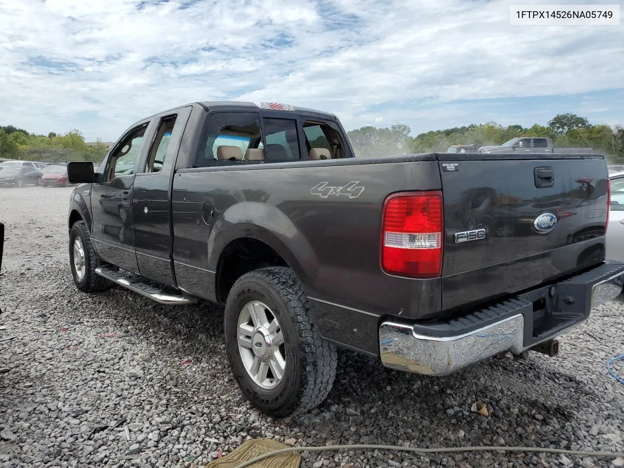 2006 Ford F150 VIN: 1FTPX14526NA05749 Lot: 69774934