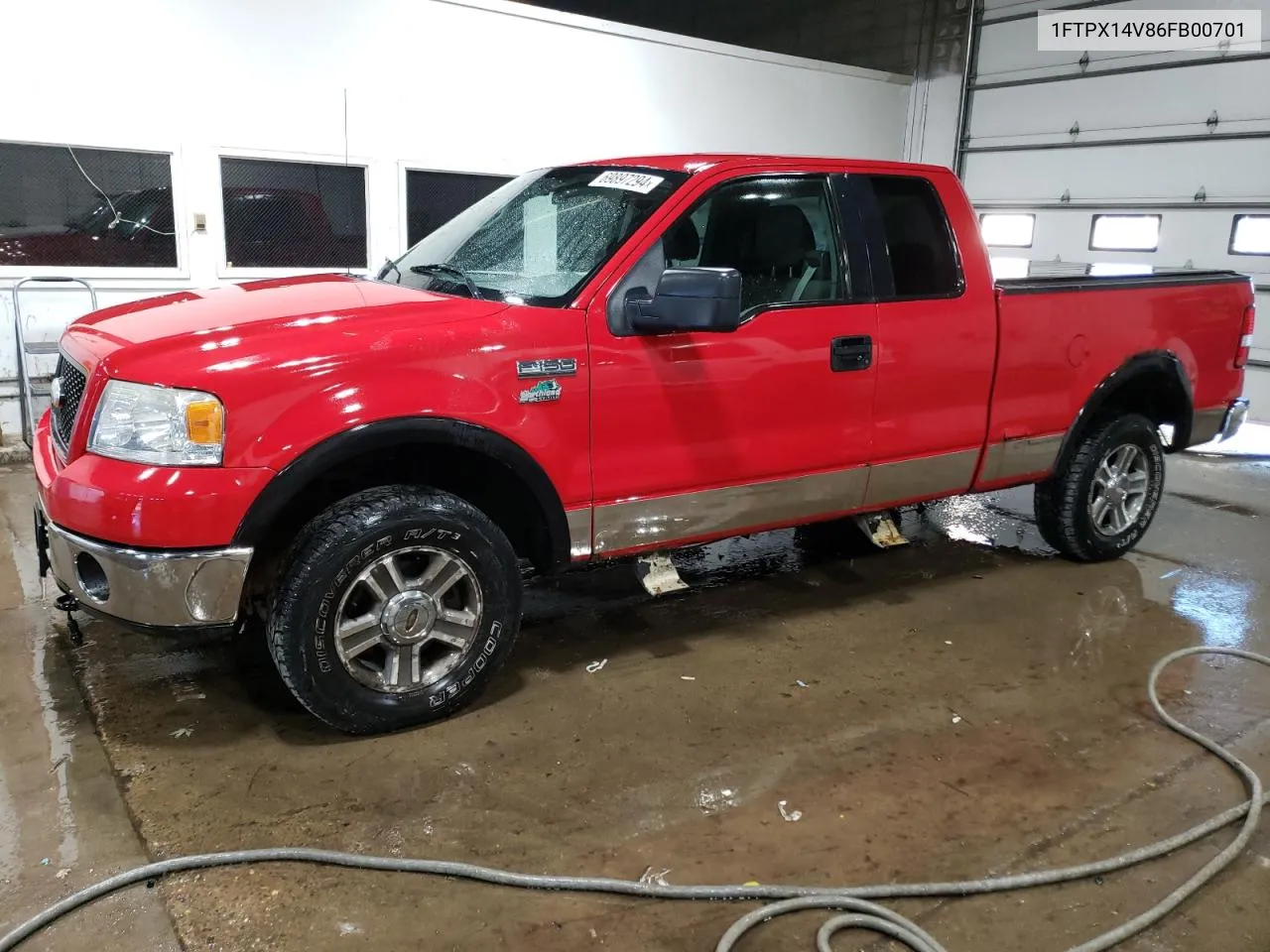 2006 Ford F150 VIN: 1FTPX14V86FB00701 Lot: 69897294