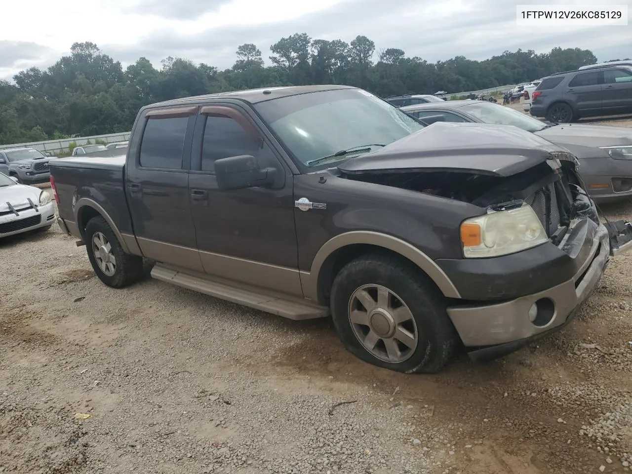 1FTPW12V26KC85129 2006 Ford F150 Supercrew