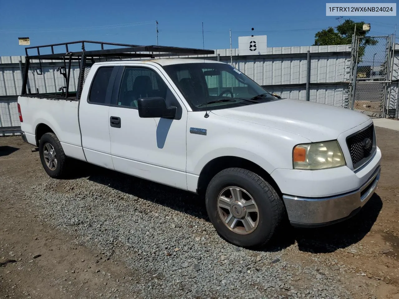 2006 Ford F150 VIN: 1FTRX12WX6NB24024 Lot: 70272834