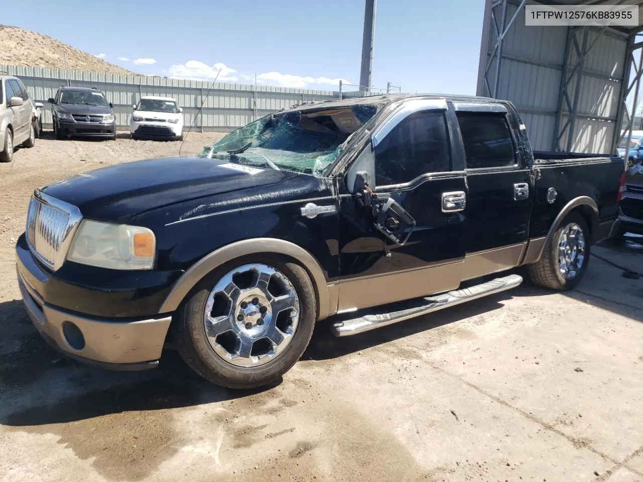 1FTPW12576KB83955 2006 Ford F150 Supercrew