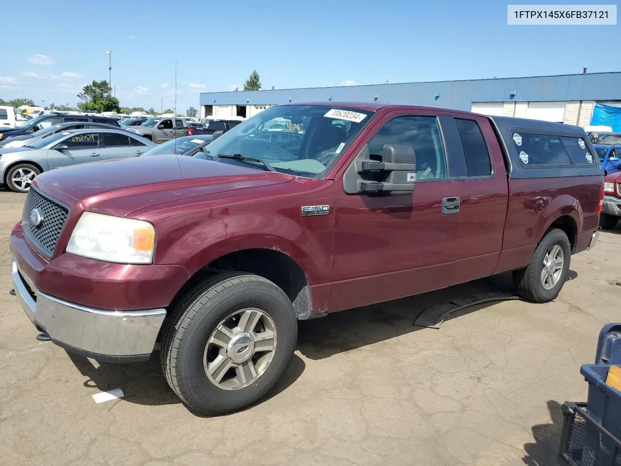 2006 Ford F150 VIN: 1FTPX145X6FB37121 Lot: 70620234