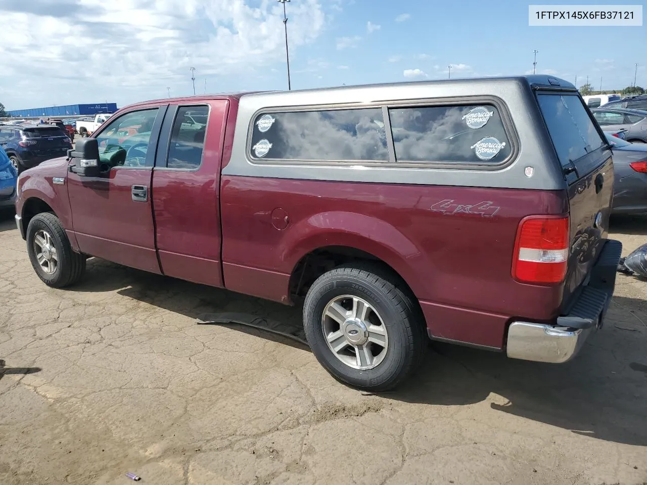 2006 Ford F150 VIN: 1FTPX145X6FB37121 Lot: 70620234