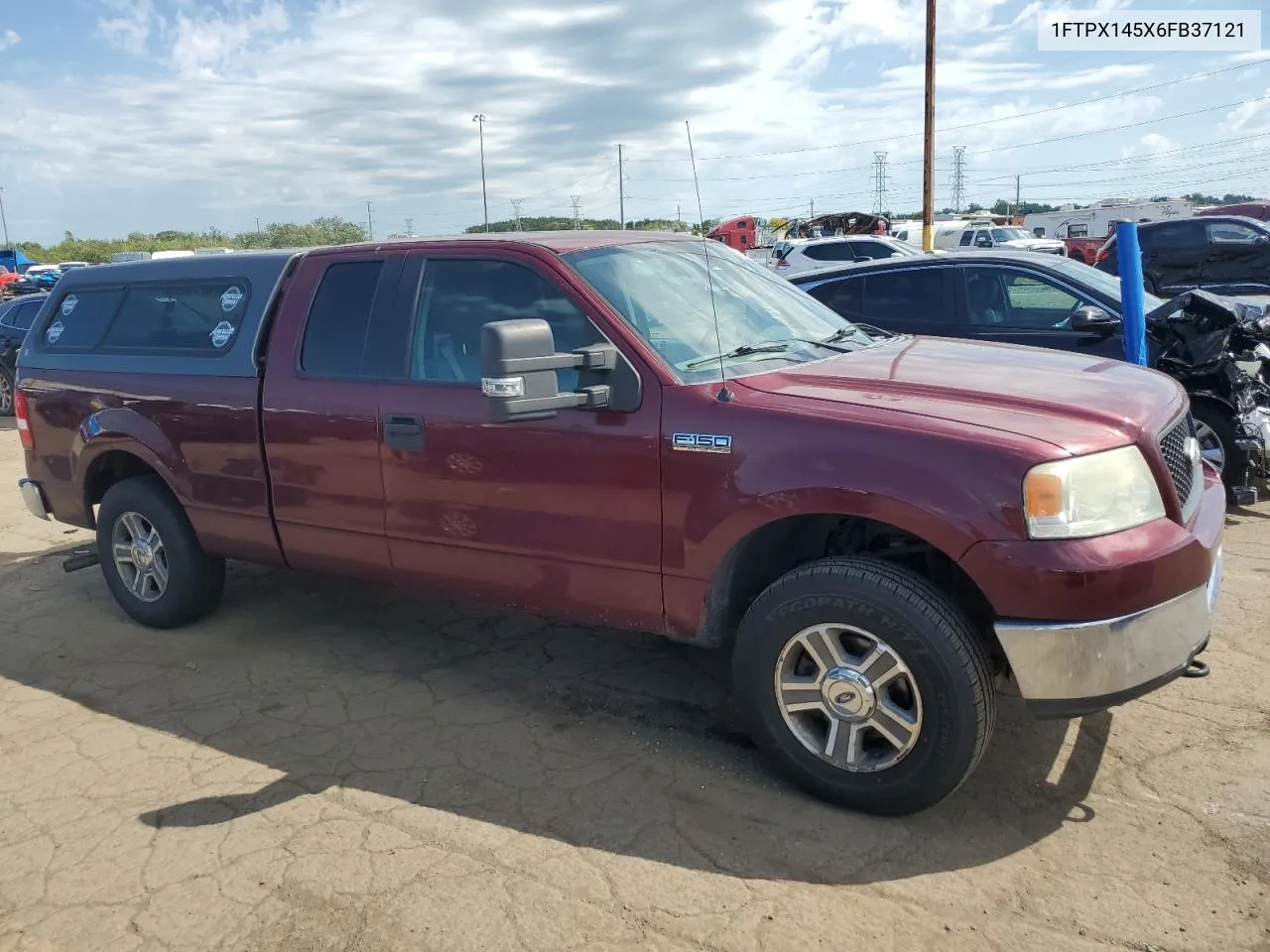 2006 Ford F150 VIN: 1FTPX145X6FB37121 Lot: 70620234