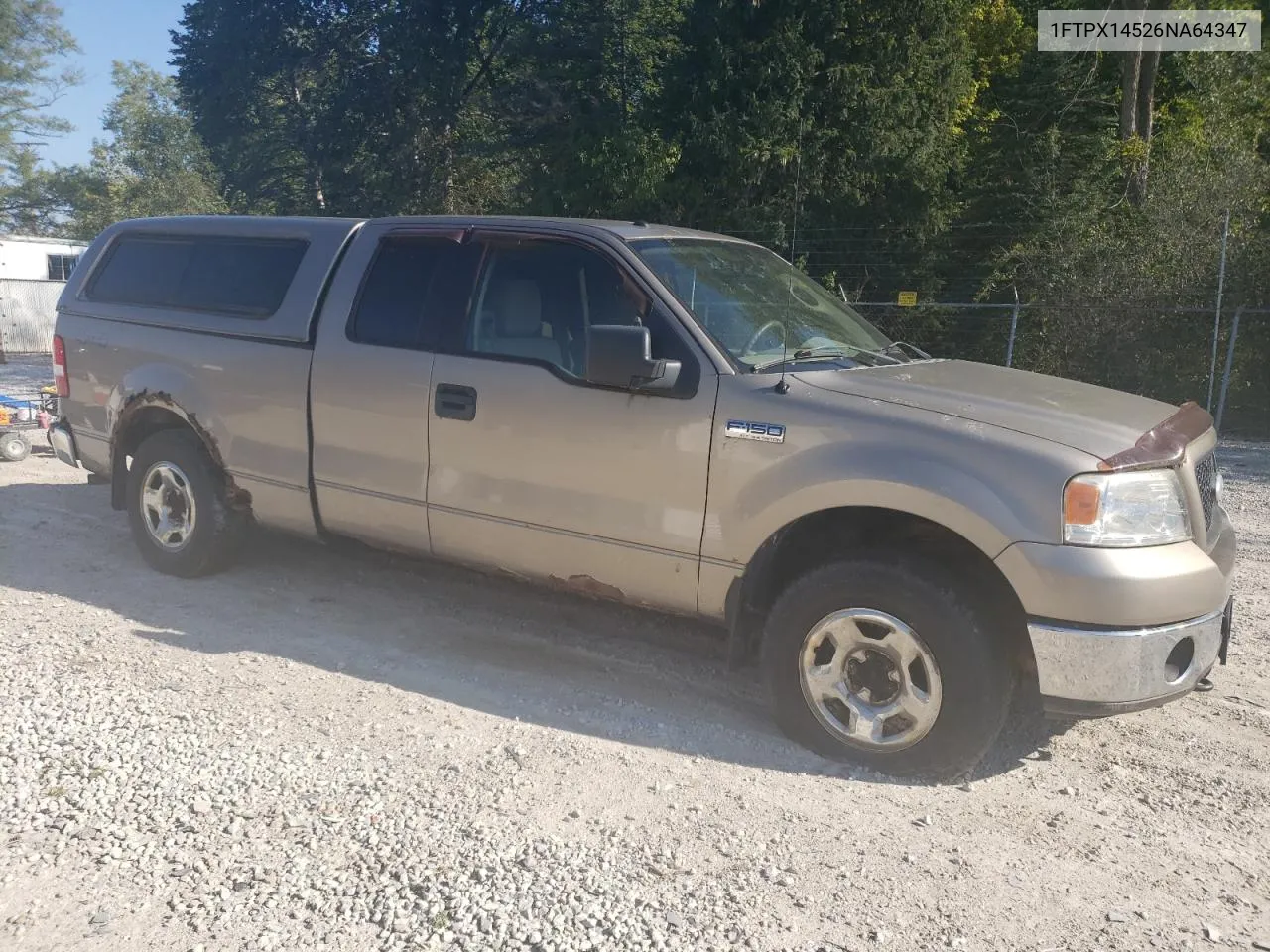 2006 Ford F150 VIN: 1FTPX14526NA64347 Lot: 70841634