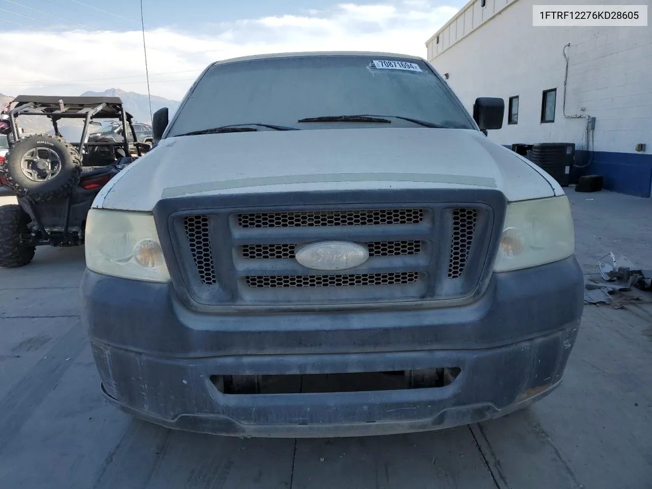 2006 Ford F150 VIN: 1FTRF12276KD28605 Lot: 70871694