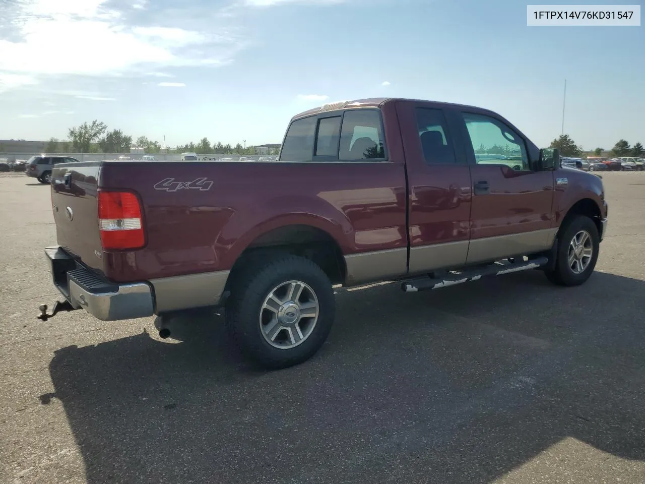 2006 Ford F150 VIN: 1FTPX14V76KD31547 Lot: 71014654