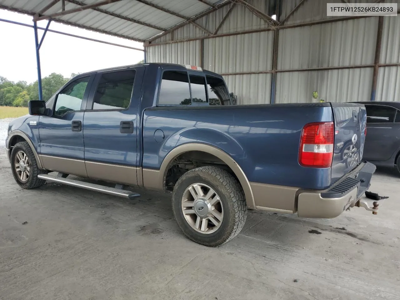 2006 Ford F150 Supercrew VIN: 1FTPW12526KB24893 Lot: 71250554