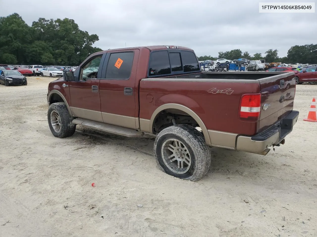 2006 Ford F150 Supercrew VIN: 1FTPW14506KB54049 Lot: 71313964