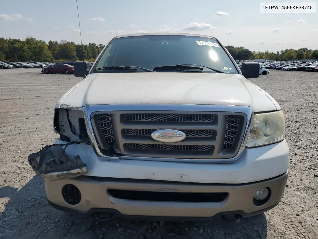 2006 Ford F150 Supercrew VIN: 1FTPW14566KB38745 Lot: 71501214