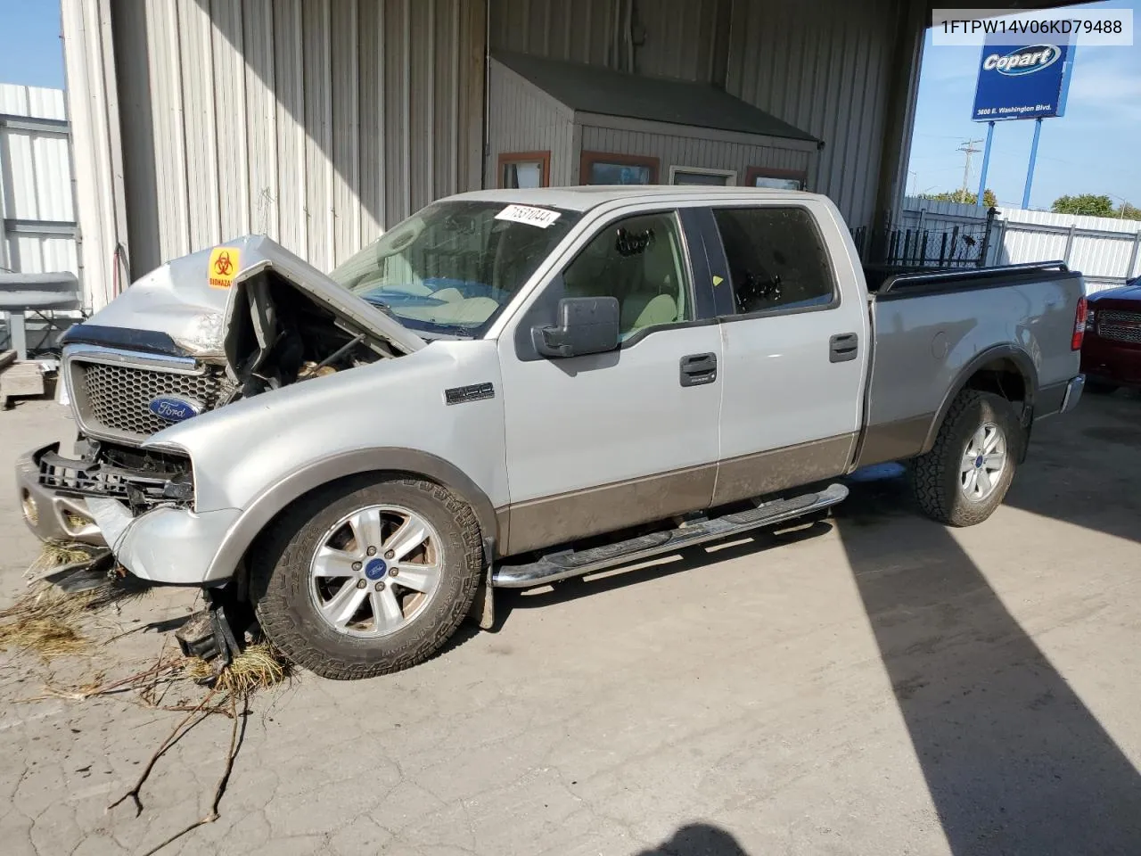 2006 Ford F150 Supercrew VIN: 1FTPW14V06KD79488 Lot: 71531044