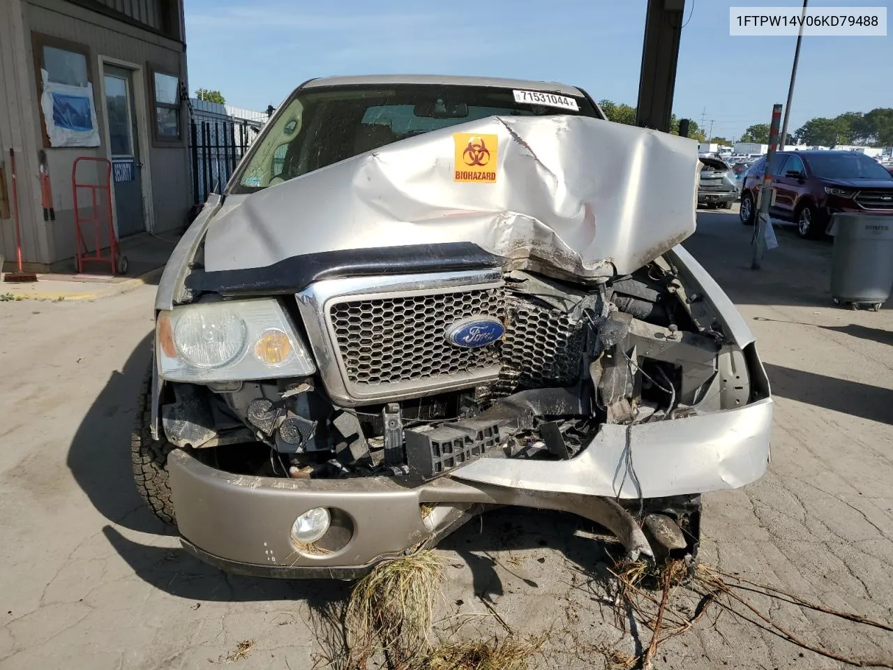 2006 Ford F150 Supercrew VIN: 1FTPW14V06KD79488 Lot: 71531044