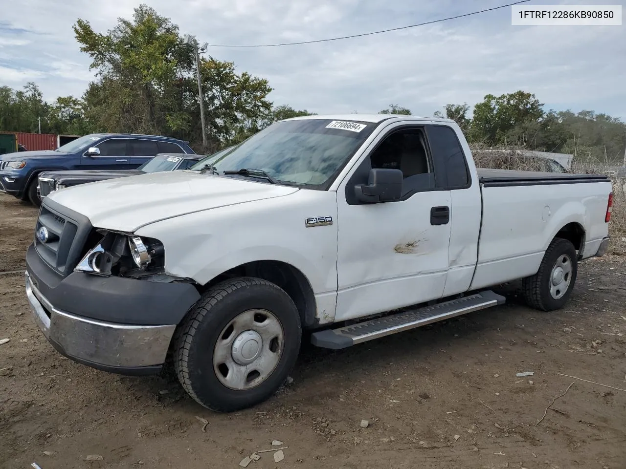 1FTRF12286KB90850 2006 Ford F150