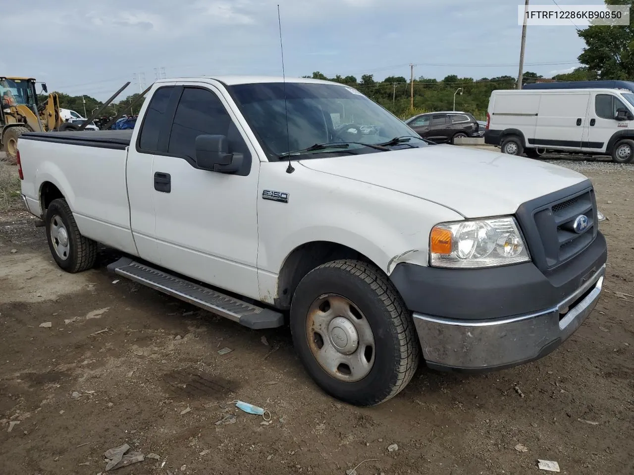 2006 Ford F150 VIN: 1FTRF12286KB90850 Lot: 72106694