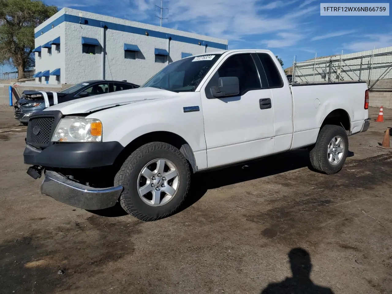 2006 Ford F150 VIN: 1FTRF12WX6NB66759 Lot: 72276324