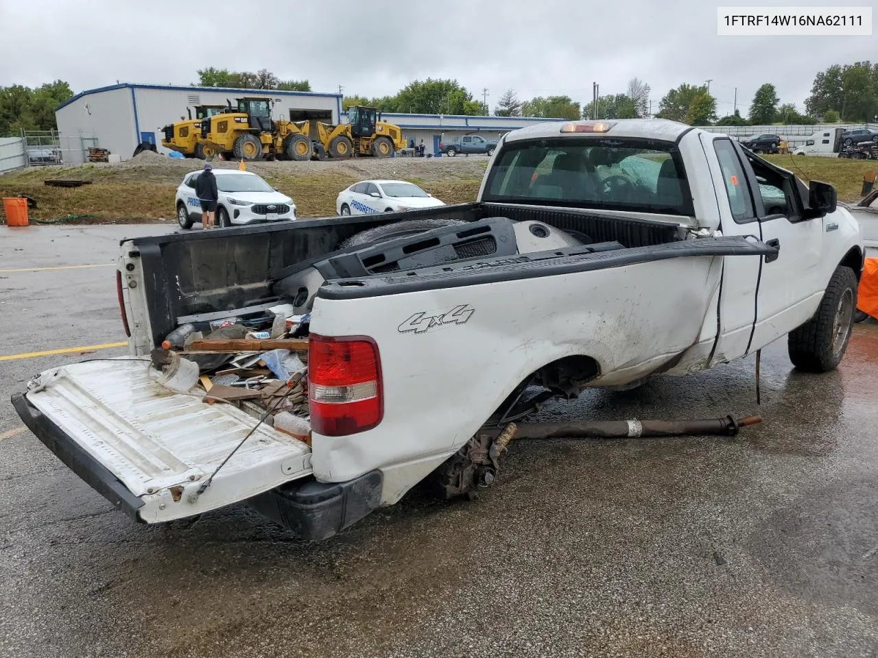 2006 Ford F150 VIN: 1FTRF14W16NA62111 Lot: 72505994