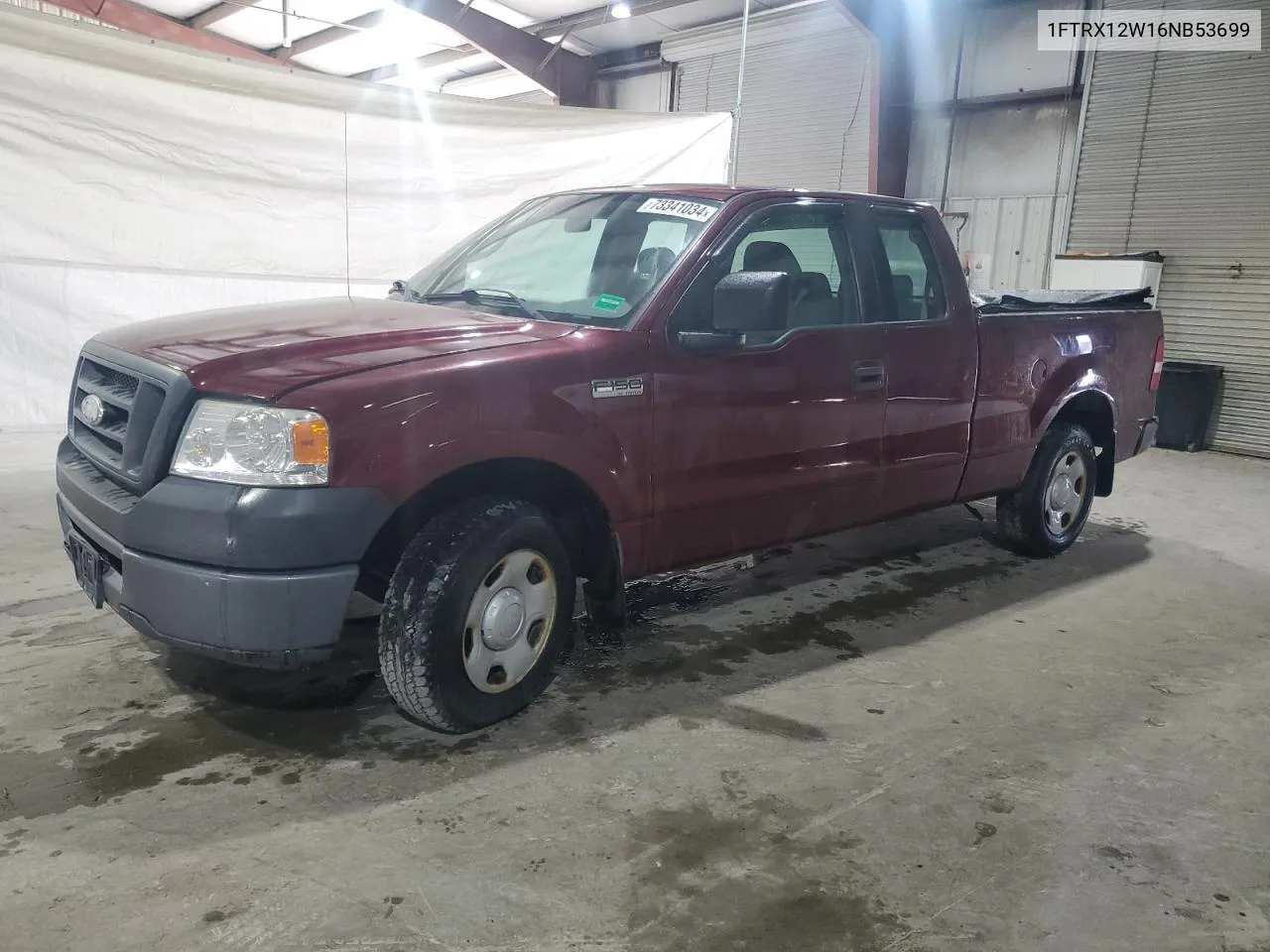 2006 Ford F150 VIN: 1FTRX12W16NB53699 Lot: 73341034