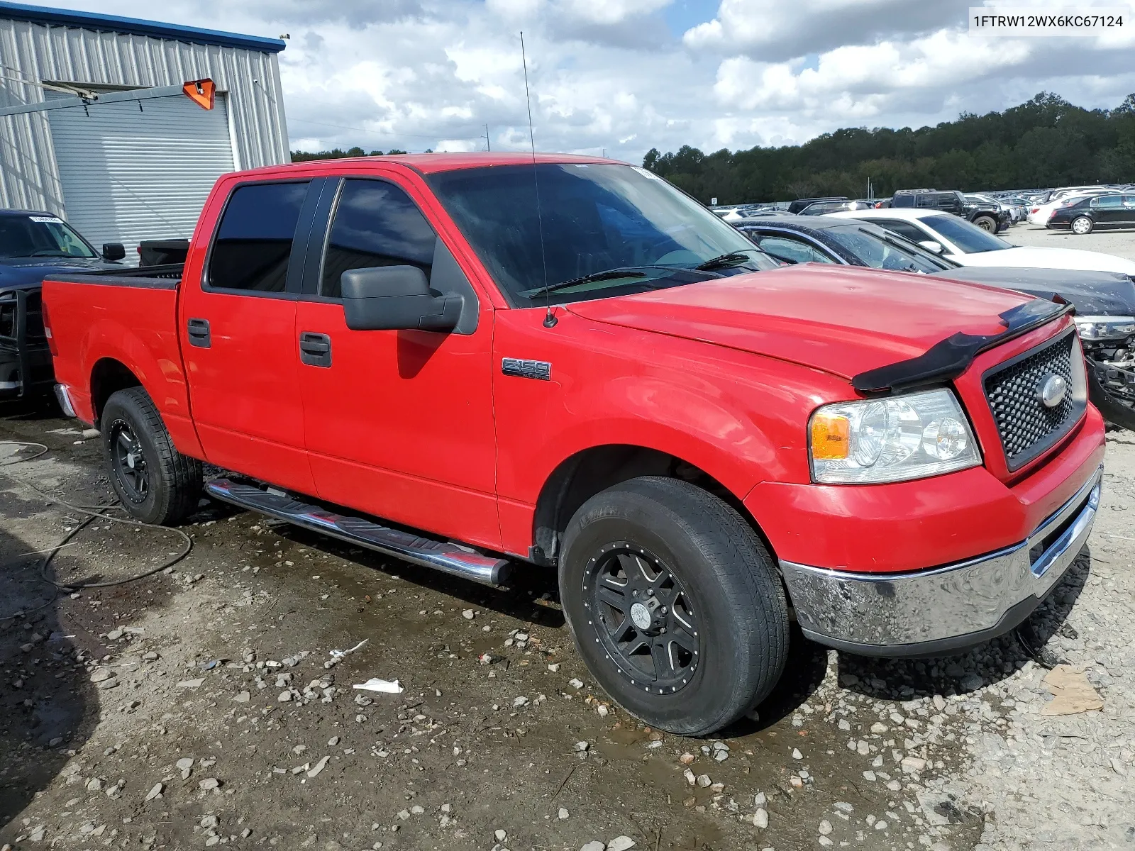 2006 Ford F150 Supercrew VIN: 1FTRW12WX6KC67124 Lot: 73627313