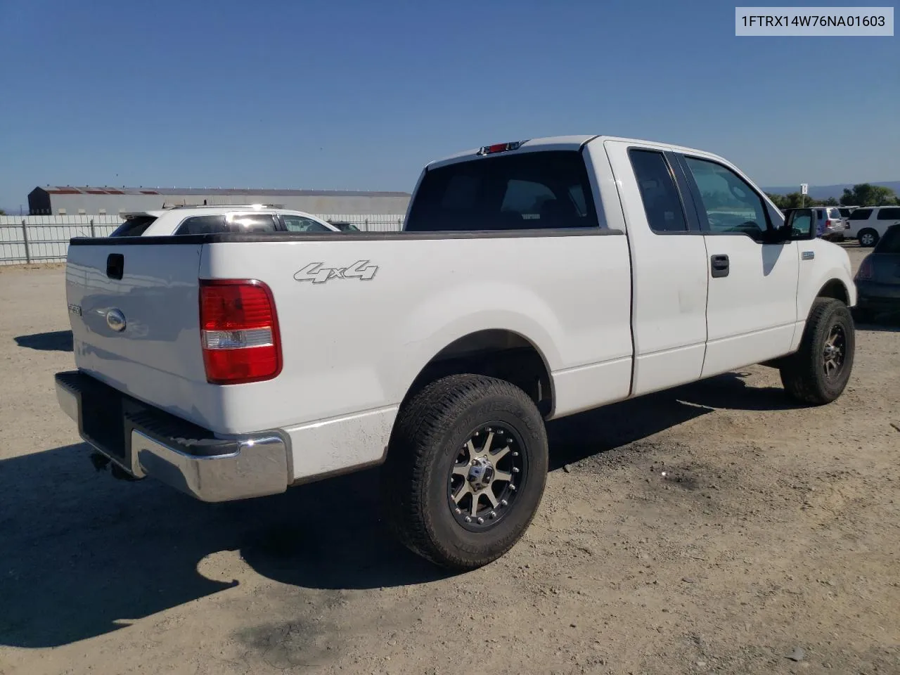 2006 Ford F150 VIN: 1FTRX14W76NA01603 Lot: 73791754