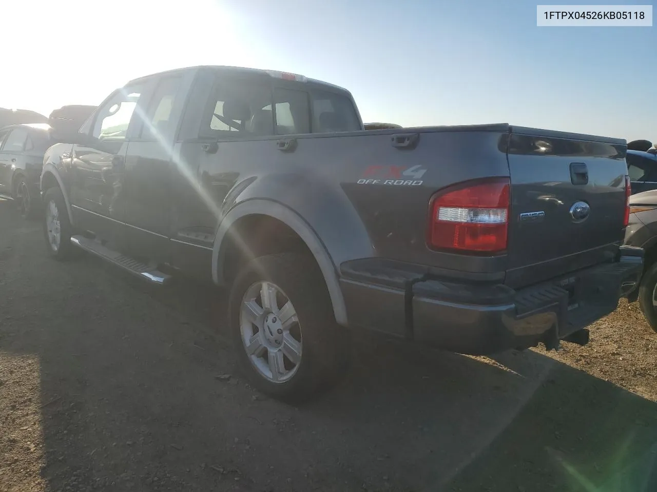 1FTPX04526KB05118 2006 Ford F150