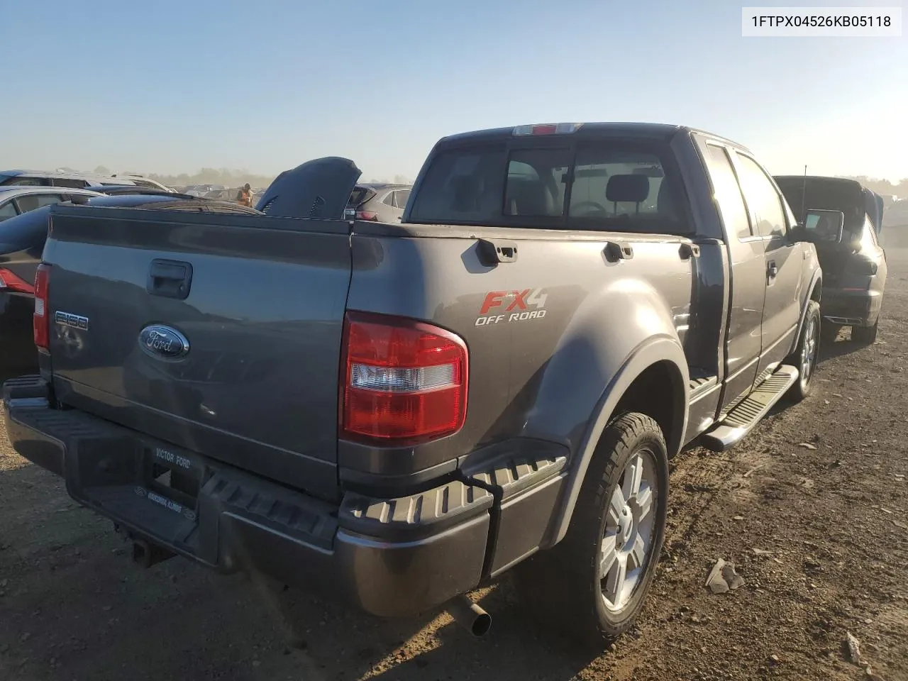 1FTPX04526KB05118 2006 Ford F150