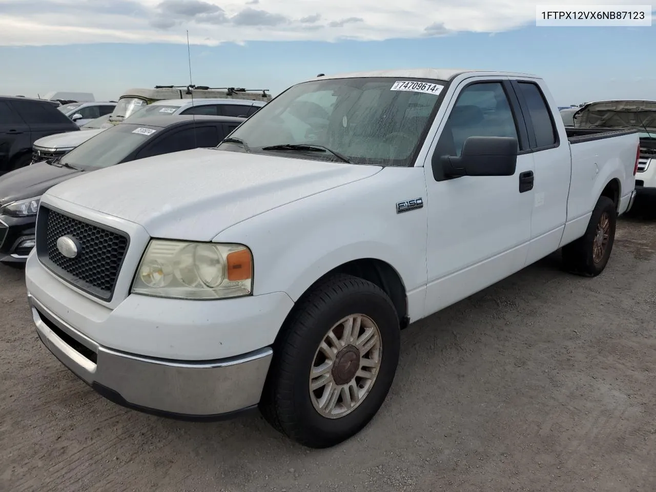 2006 Ford F150 VIN: 1FTPX12VX6NB87123 Lot: 74709614