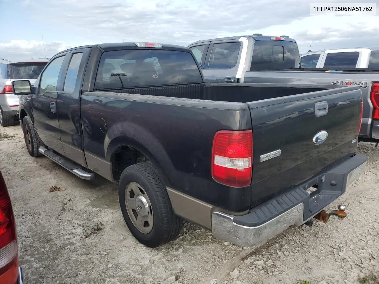 2006 Ford F150 VIN: 1FTPX12506NA51762 Lot: 75707944