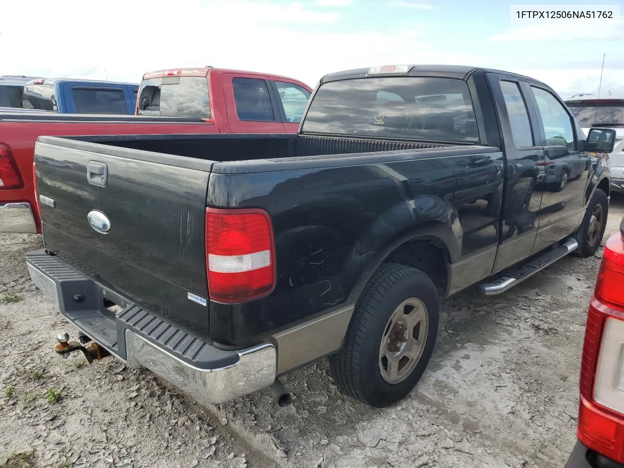 2006 Ford F150 VIN: 1FTPX12506NA51762 Lot: 75707944