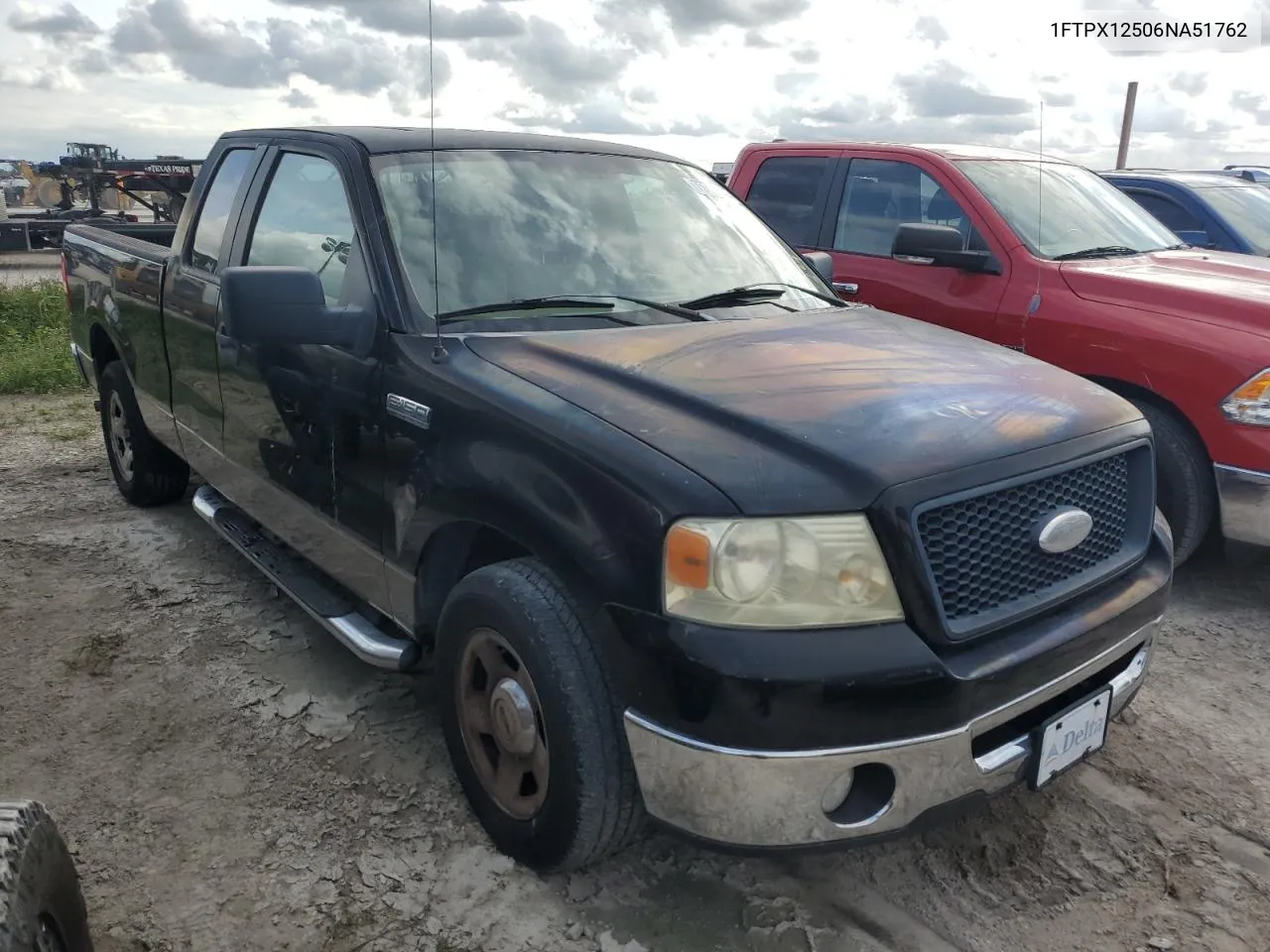 2006 Ford F150 VIN: 1FTPX12506NA51762 Lot: 75707944