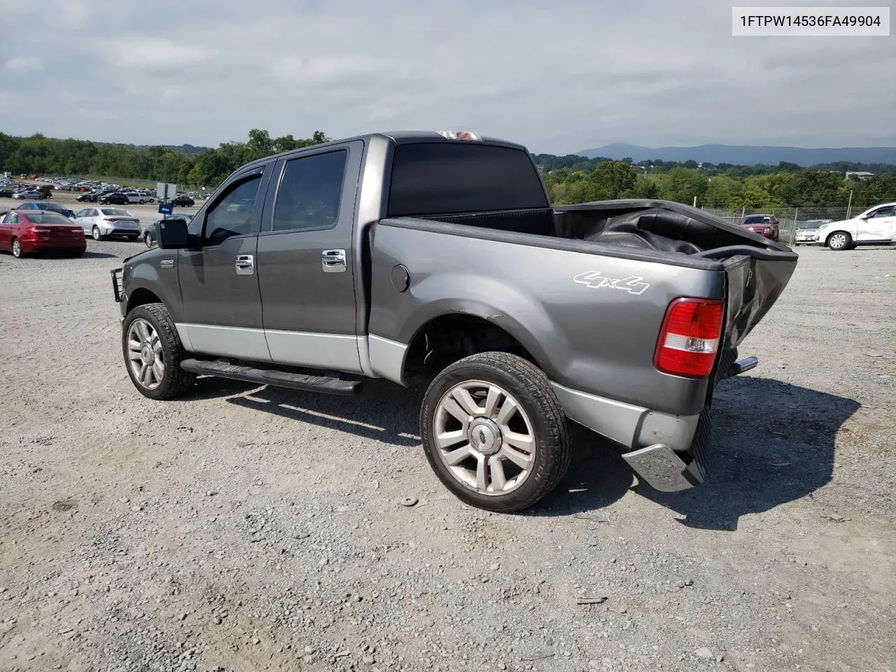 1FTPW14536FA49904 2006 Ford F150 Supercrew