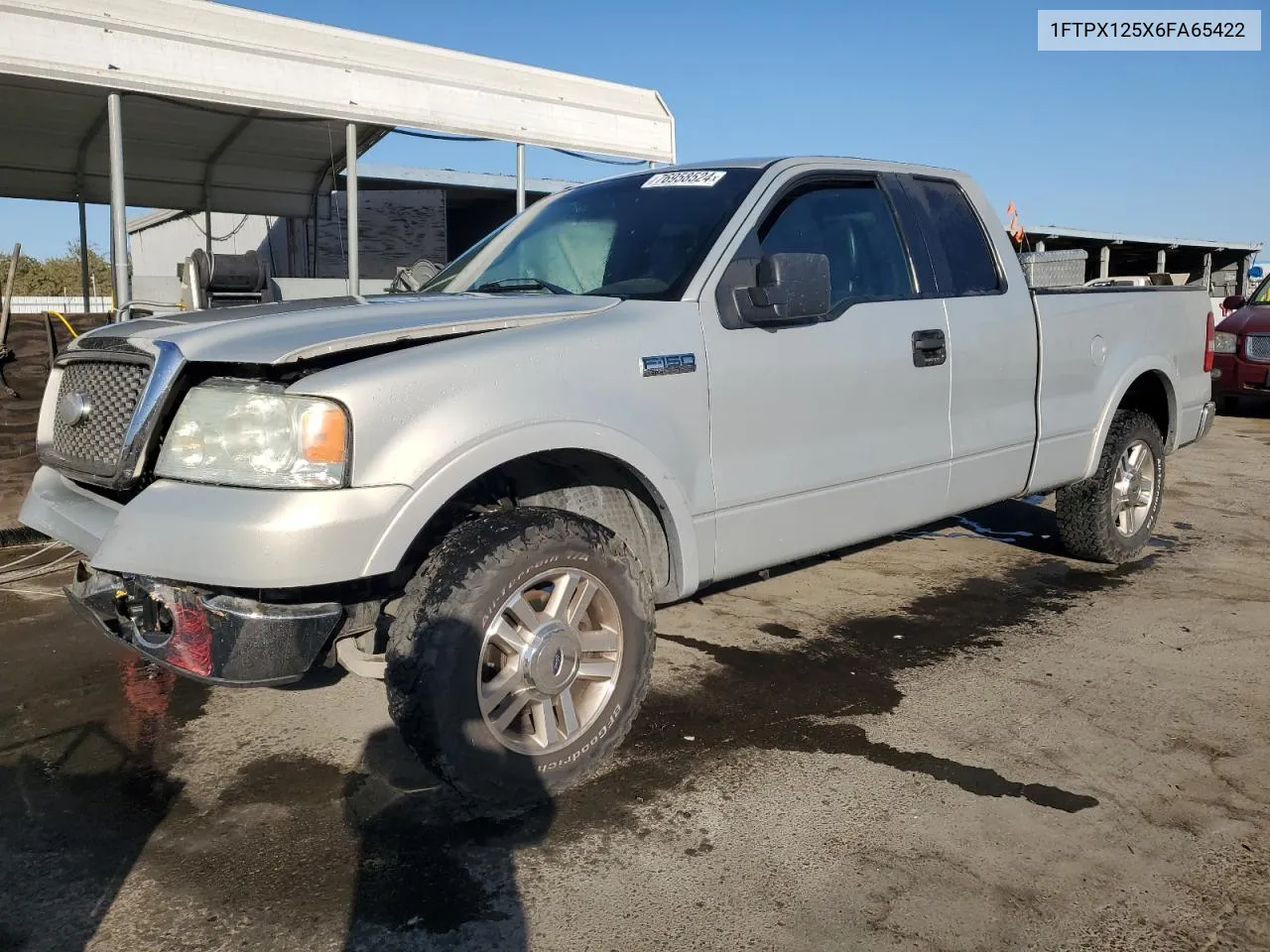 2006 Ford F150 VIN: 1FTPX125X6FA65422 Lot: 76958524