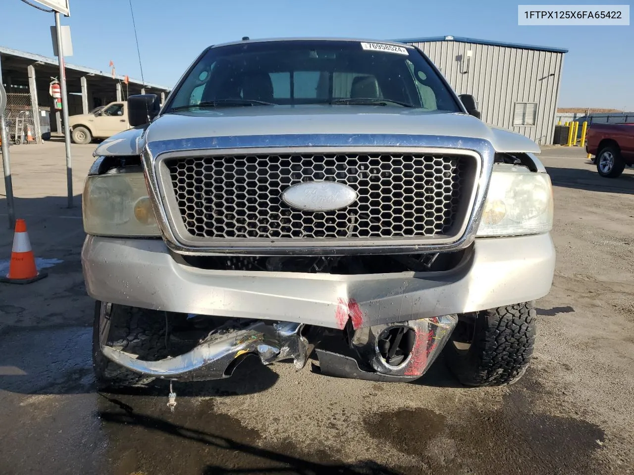 2006 Ford F150 VIN: 1FTPX125X6FA65422 Lot: 76958524