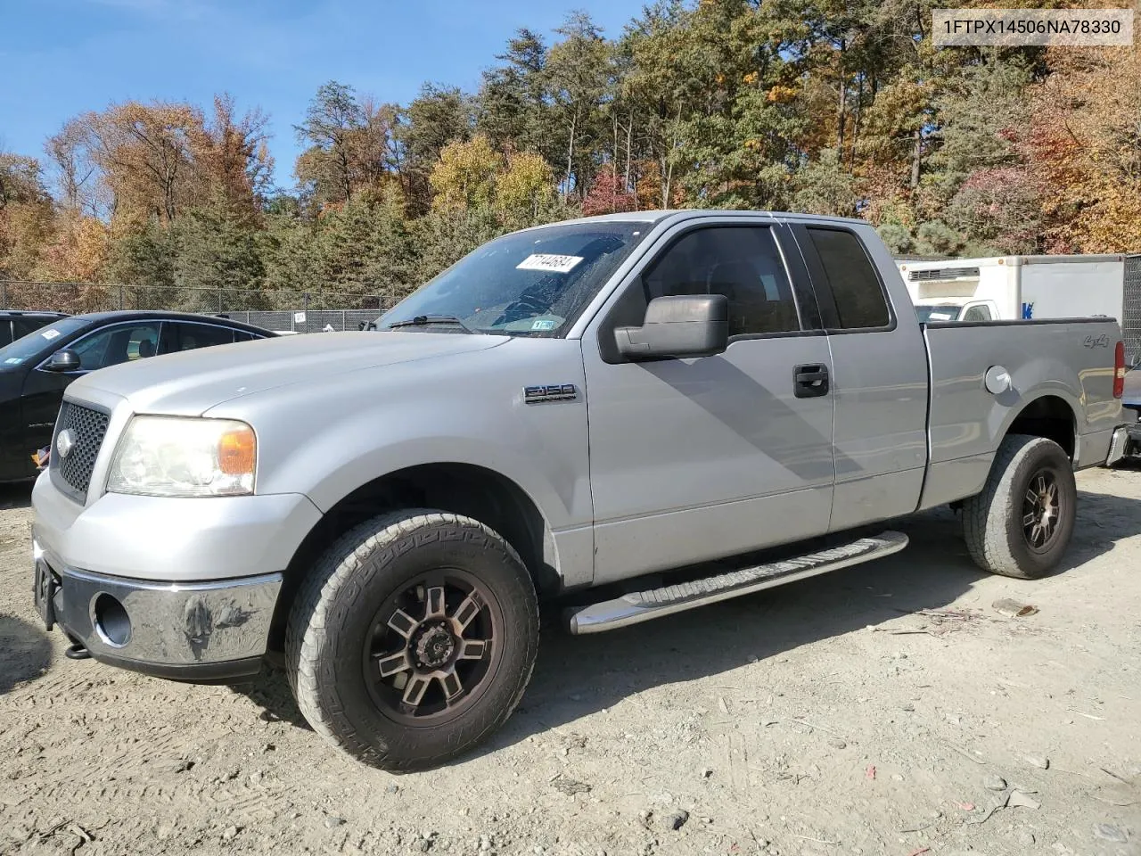 2006 Ford F150 VIN: 1FTPX14506NA78330 Lot: 77144684