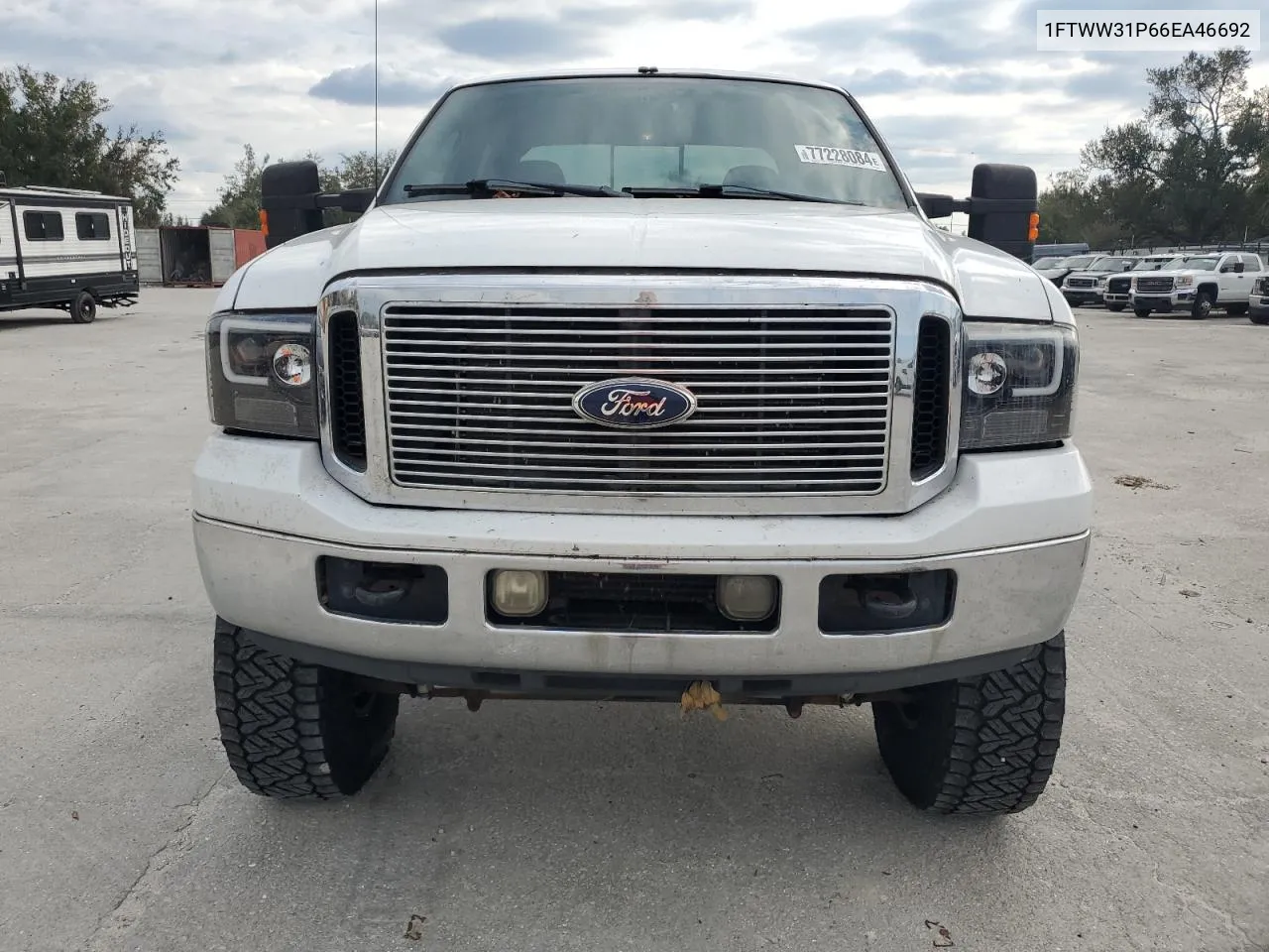 2006 Ford F350 Srw Super Duty VIN: 1FTWW31P66EA46692 Lot: 77228084