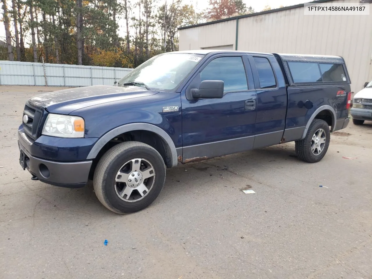 2006 Ford F150 VIN: 1FTPX14586NA49187 Lot: 77278074