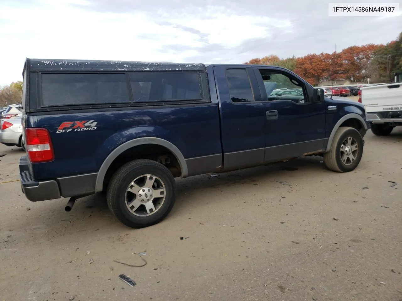 2006 Ford F150 VIN: 1FTPX14586NA49187 Lot: 77278074