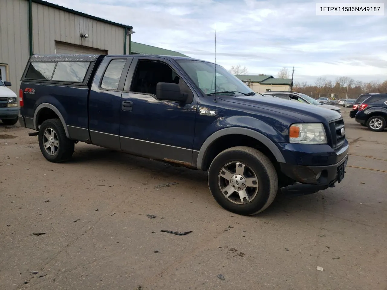 2006 Ford F150 VIN: 1FTPX14586NA49187 Lot: 77278074