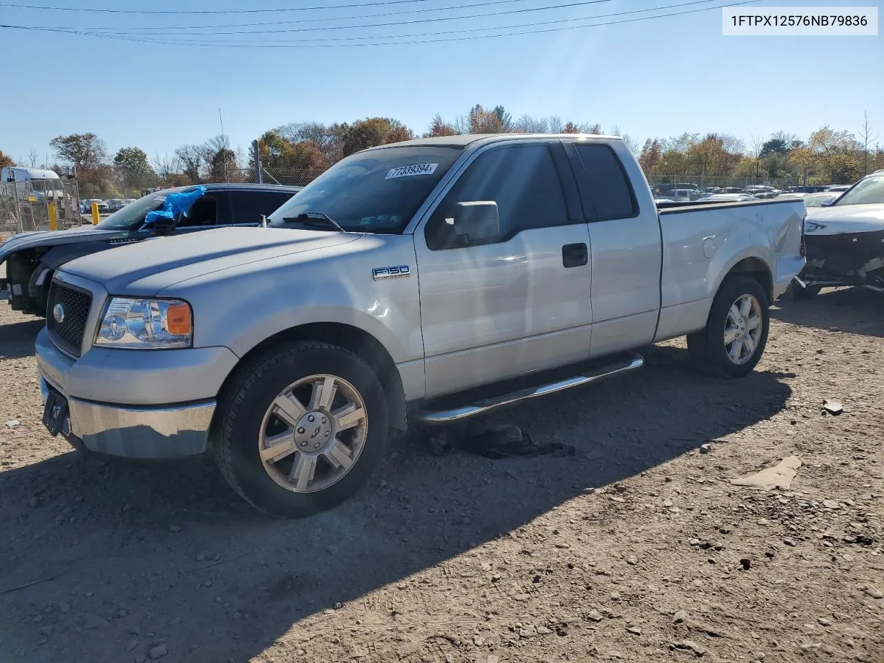 2006 Ford F150 VIN: 1FTPX12576NB79836 Lot: 77339394