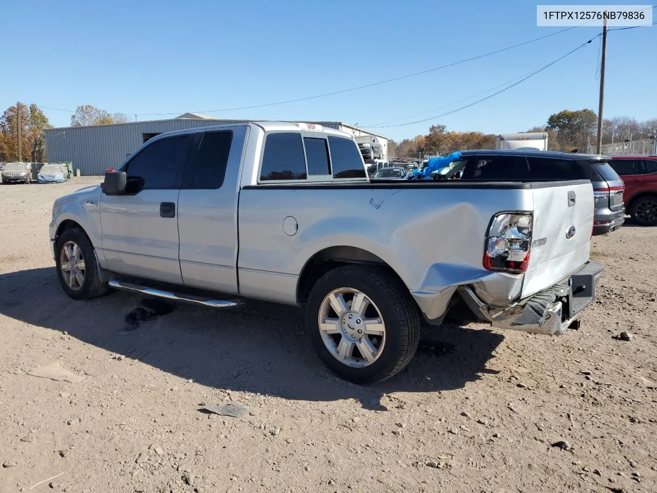 2006 Ford F150 VIN: 1FTPX12576NB79836 Lot: 77339394