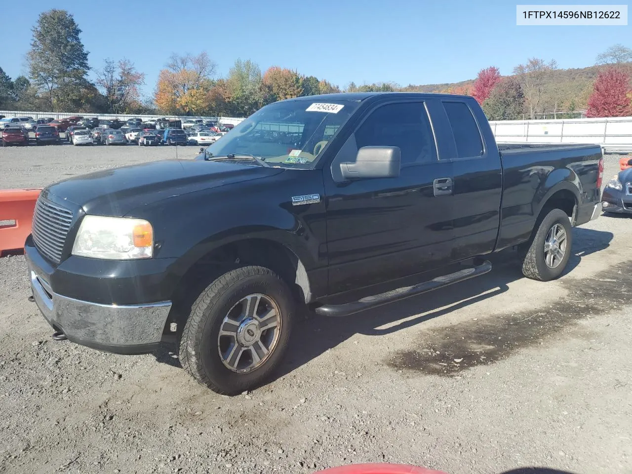 2006 Ford F150 VIN: 1FTPX14596NB12622 Lot: 77454834