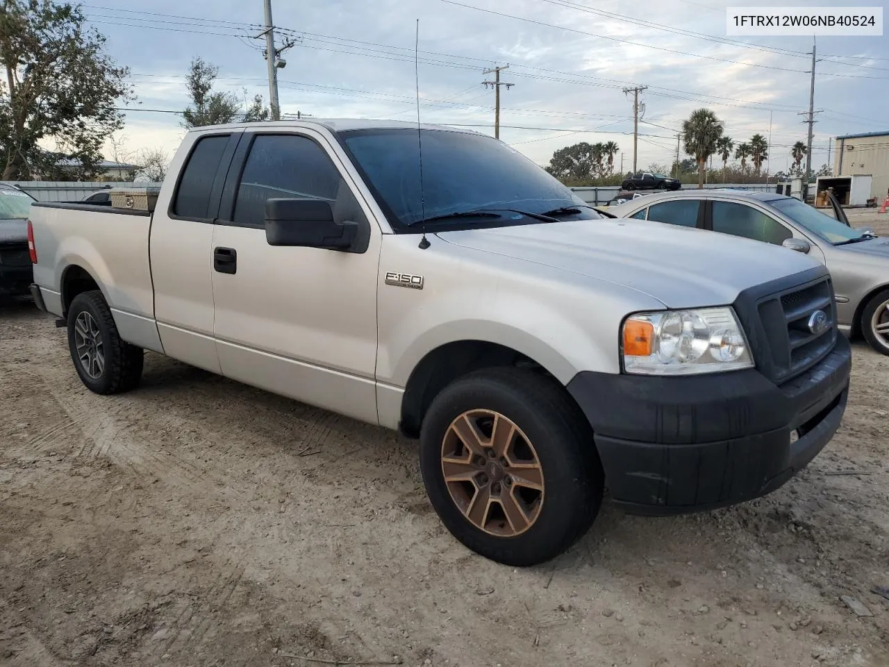 2006 Ford F150 VIN: 1FTRX12W06NB40524 Lot: 77493324