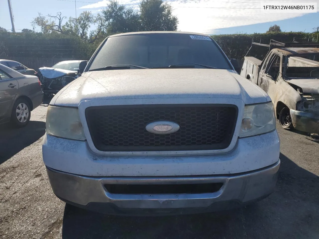 2006 Ford F150 VIN: 1FTRX12W46NB01175 Lot: 78533574